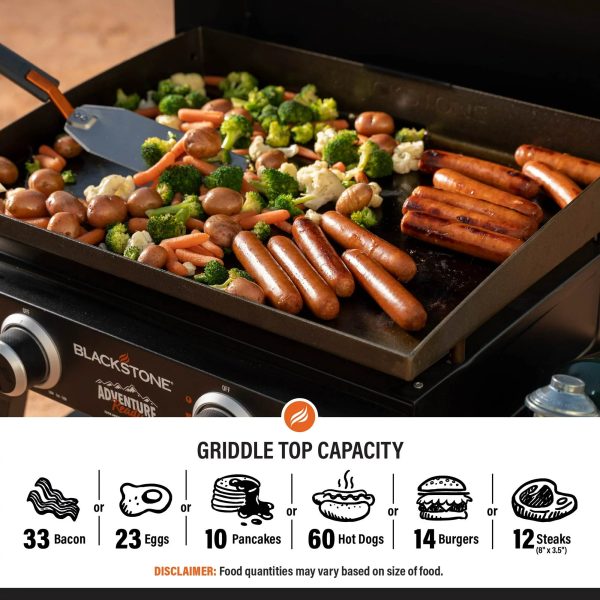 Blackstone 1891 Adventure Ready 22" Griddle with Stand and Adapter Hose - Image 5