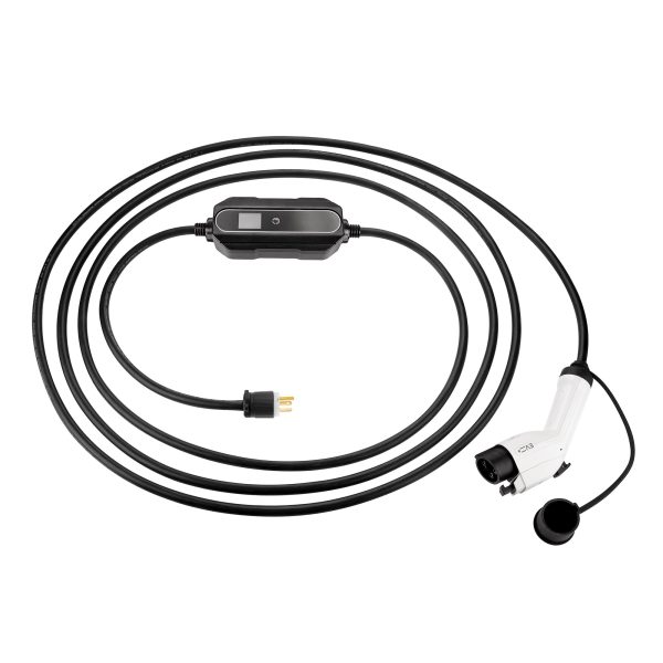 EV+ 16A EV Charging Station, Portable Electric Vehicle Charger, Level 2 EV Home Charging Station, 25-ft Cord SAE J1772 EV Charging Cable with NEMA 6-20, Travel Case, EVSE Level 2 Charging Station - Image 6