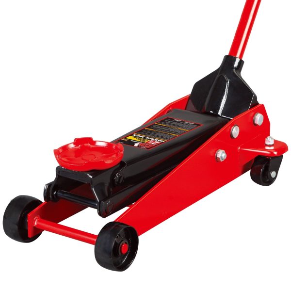 Black Jack 2.75 Ton Pro Series Floor Jack with Single Quick Lift Piston Pump Hydraulic Car Jack,Red,W8271 - Image 4