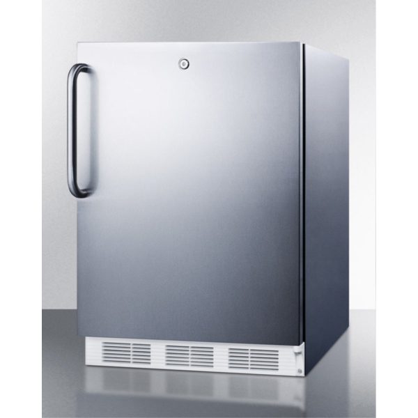Commercial built-in medical all-freezer capable of -25 C operation in complete stainless steel with front lock - Image 2