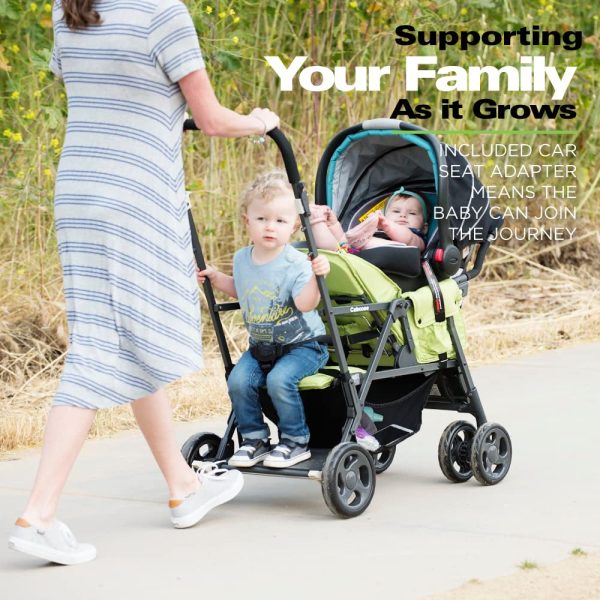 Joovy Caboose Graphite Stroller Appletree - Image 5