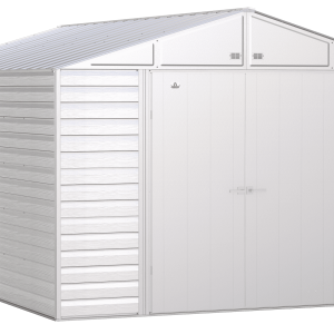 Arrow Select Steel Storage Shed, 10x14, Flute Grey