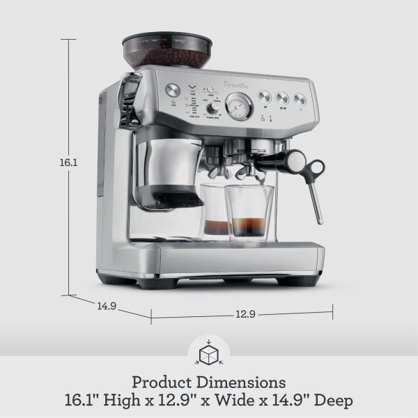 Breville Expressu00ae Espresso Stainless BES876BSS - Image 8