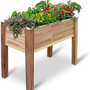 Jumbl Raised Canadian Cedar Garden Bed 34x18x30”