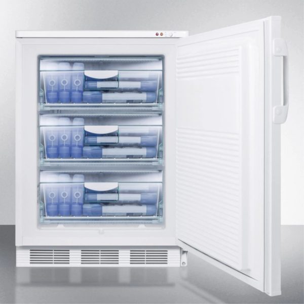 Commercial built-in undercounter medical all-freezer capable of -25 C operation, with front-mounted lock - Image 3