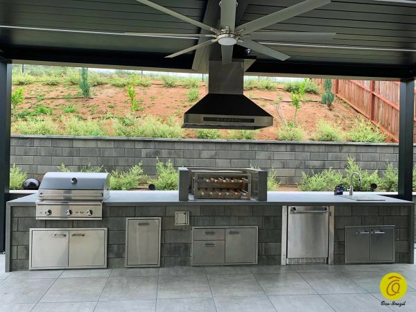 Brazilian BBQ Charcoal Grill with Firebox - 9 Skewers - Oca-Brazil - Image 11