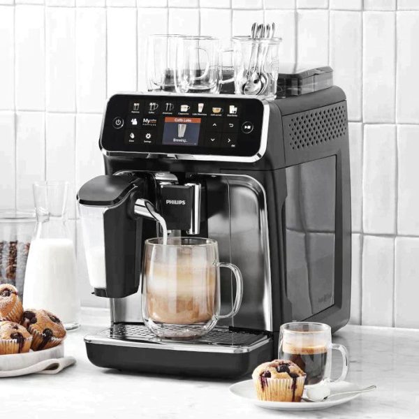 Philips 5400 Fully Automatic Espresso Machine with LatteGo, EP5447 - Image 7