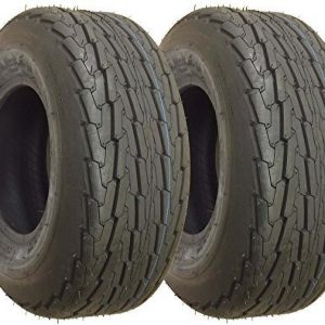 Set of 2 New Trailer Tires 20.5x8-10 10PR Load Range E - 11045