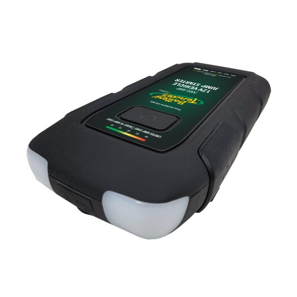 Battery Tender 2000 AMP Lithium Jump Starter - 16000mAh Portable Power Station - LED Flashlight Emergency Strobe - 3 Fast USB Charging Ports - 030-2030-WH - Image 2