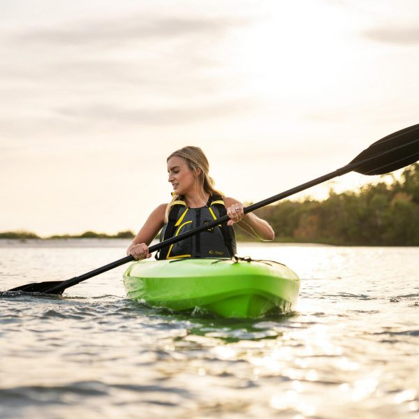 Lifetime Pacer 8 ft Sit-In Kayak (Paddle Included)， Green - Image 20
