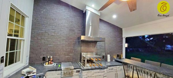 Brazilian BBQ Charcoal Grill with Firebox - 9 Skewers - Oca-Brazil - Image 13