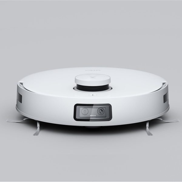 ECOVACS Robotics - DEEBOT T10+ Wi-Fi Connected Robot Vacuum & Mop with Auto Empty, Laser Mapping and AI Object Recognition and Avoidance - WHITE - Image 2