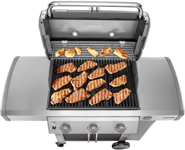 Weber - Genesis II E-315 3-Burner Propane Gas Grill - Black - Image 4