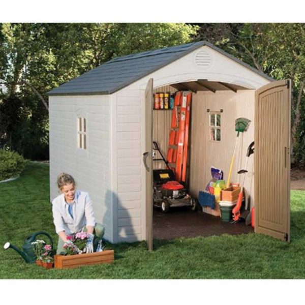 Lifetime 8 x 10 ft. Outdoor Storage Shed - Image 7