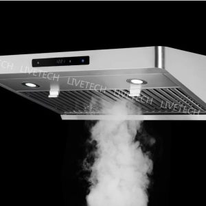 Rear Vent --- LiveTech Stainless Steel 30" Under Cabinet Range Hood 800 CFM