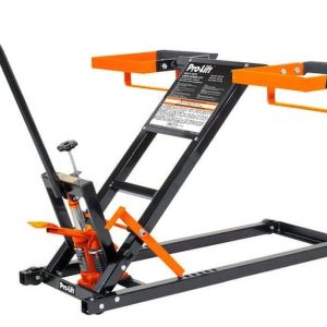 Pro-Lift Lawn Mower Lift with Hydraulic Jack for Riding Tractors and Zero Turn Lawn Mowers - 500 Lbs Capacity