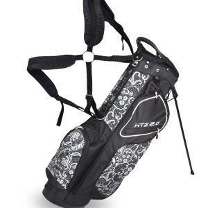 HotZ 2.0 Stand Bag *Ladies Lace* *Black/White* Golf