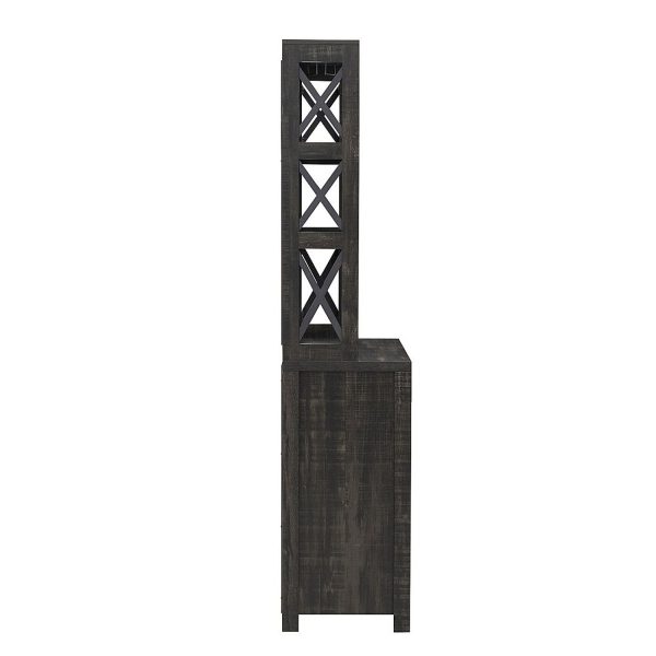 Microwave Stand Hutch Storage Cabinet - Image 5